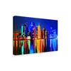 Trademark Fine Art Ata Alishahi 'City Light' Canvas Art, 12x19 ALI22375-C1219GG